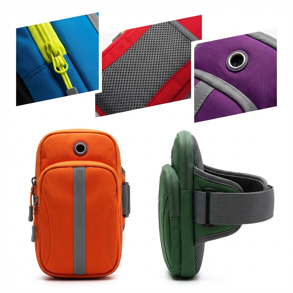 Adventure-Ready Expandable Arm Sleeve with Headphone Port