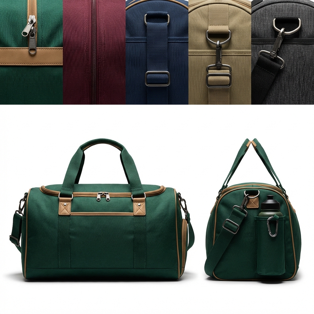 Dual-Strap Fitness Duffel Bag, Built for Durability