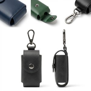 Versatile Leather Clip-On Utility Pouch