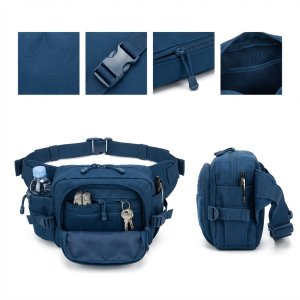 Trail-Ready Hydration Waist Pack with Adjustable Strap
