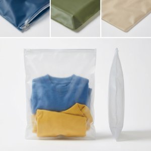 Compact Closet Keepers: Multi-Purpose Zip-Seal Storage Pouches