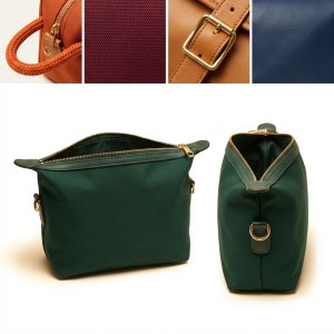 The Verdant Voyager: Green Fabric Travel Organizer